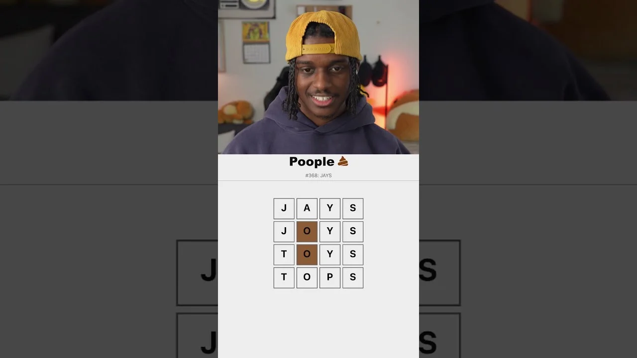 Poople daily word game challenge